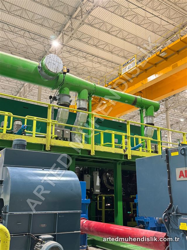 Line and machine installation, site photo 18