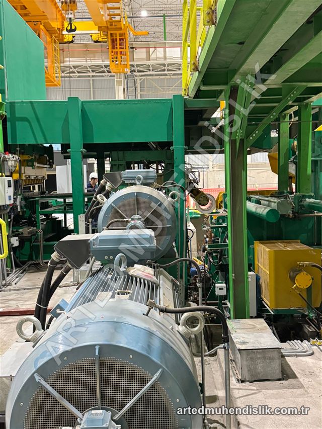 Line and machine installation, site photo 2