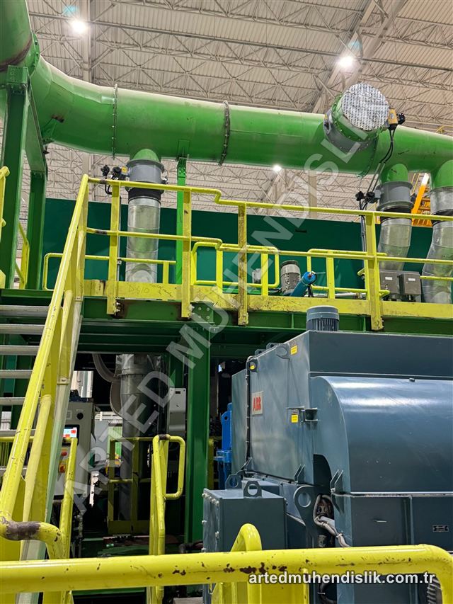 Line and machine installation, site photo 20