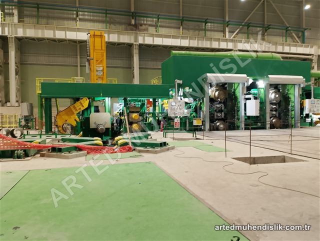 Line and machine installation, site photo 22