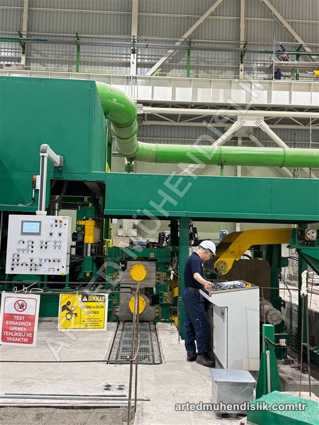 Line and machine installation, site photo 27